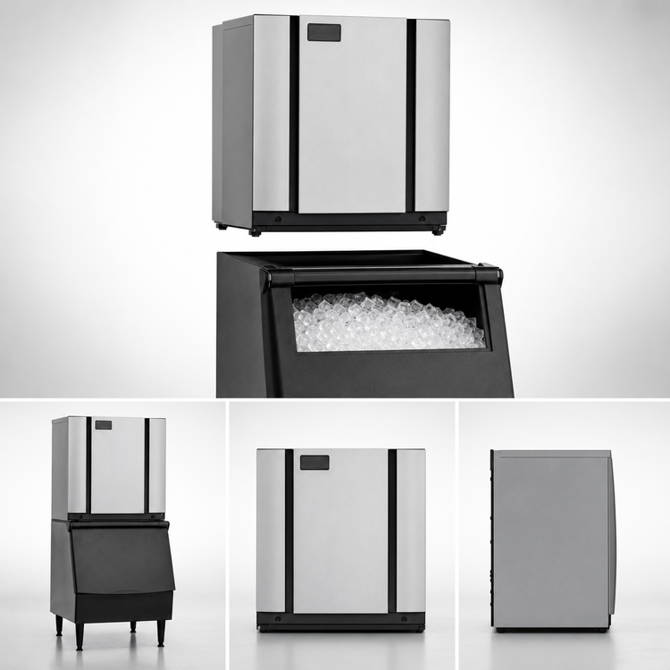 Product image #4 for Ice-O-Matic Elevation Series Modular Half-Size Cube Ice Maker, Air-Cooled, Self-Contained