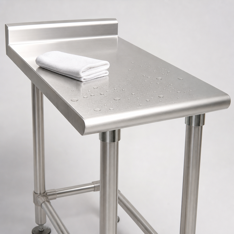 Product image #3 for Eagle Spec-Master 18-Inch x 36-Inch Stainless Steel Filler Table with Rear Upturn
