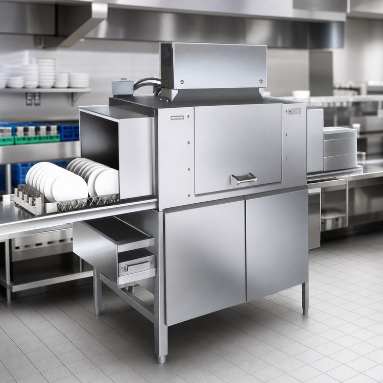 Product image #3 for American Dish Service ADC-44 LOW R-L Low Temperature Right-to-Left Conveyor Dishwasher