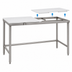 Thumbnail image #3 for Eagle Group 96-Inch x 24-Inch Poly Top Cutting Table with Stainless Steel Tubular Base