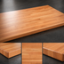 Thumbnail image #3 for John Boos Boos Block 60-Inch x 27-Inch x 1-1/2-Inch Blended Edge Grain American Cherry Kitchen Countertop with Varnique Finish