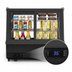 Thumbnail image #4 for KoolMore 28-Inch Countertop Self-Service Refrigerated Display Case with Sliding Glass Doors, Black
