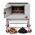 Thumbnail image #4 for American Range AMSQ-30 30-Inch Single-Burner Floor Model Wood/Charcoal Charbroiler with Gas Log Lighter