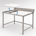 Thumbnail image #3 for Eagle Group BT3072S Boning Table with Poly Top, 72 x 30 Inches