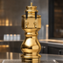 Thumbnail image #3 for Glastender Braumeister 2-Faucet Air-Cooled Draft Dispensing Tower, Polished Brass Finish