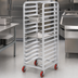 Thumbnail image #3 for Channel Lifetime Tough End-Load Universal Extra Heavy-Duty Aluminum Steam Table Pan Rack, 15-Pan Capacity, 21 x 26 x 70 Inches
