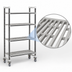 Thumbnail image #3 for Cambro Camshelving Elements XTRA 4-Tier High-Density Vented Mobile Starter Unit, 18 x 42 x 78-1/4 Inches, Speckled Gray