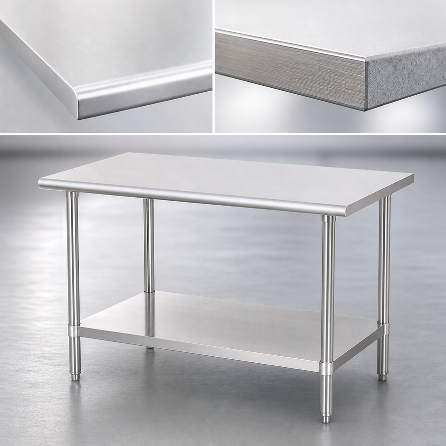 18/400 Stainless Steel Reinforced Top