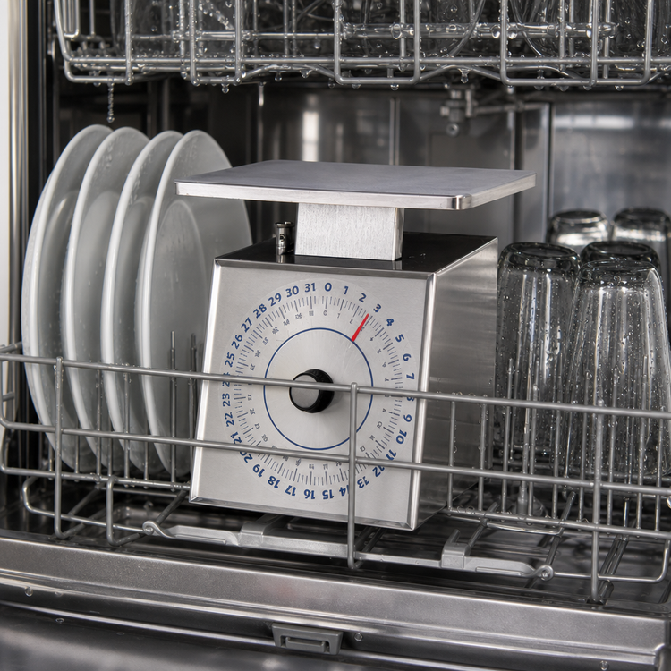 Product image #3 for Edlund Premier Series SR-10 Dishwasher-Safe Stainless Steel Portion Control Food Scale, 10 lb x 2 oz, Rotating Dial