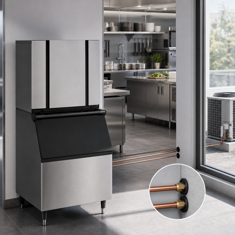 Product image #4 for Ice-O-Matic Elevation Series Modular Full-Size Cube Ice Maker, Air-Cooled, Remote Condenser