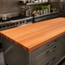Thumbnail image #3 for Boos Block American Cherry Edge Grain Kitchen Countertop, 108 x 42 x 2-1/4 Inches, Penetrating Oil Finish