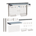 Thumbnail image #3 for Metro SmartWall Life Wall-Mounted Sink Shelf Starter Kit with 1 Shelf