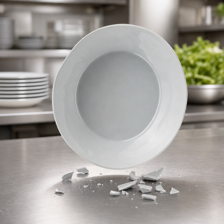 Product image #3 for Crave Collection Cloud Round Melamine Serving Bowl, 5.75 Quart, 13-Inch