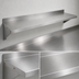 Thumbnail image #3 for John Boos Stallion Wall-Mounted Stainless Steel Shelf, 60 x 12 Inches, Safety Edge