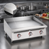 Thumbnail image #3 for Ultra-Max 36-Inch Countertop Gas Griddle with Chrome Plate and Mechanical Snap-Action Thermostats