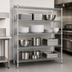 Thumbnail image #3 for EAGLEbrite 4-Tier Starter Stationary Wire Shelving Unit, 72