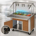 Thumbnail image #3 for DineXpress DXP4CM 4-Pan Mechanically Cooled Mobile Cold Food Unit