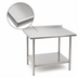 Thumbnail image #3 for Eagle Group BlendPort FL Series Stainless Steel Work Table with Open Base and Undershelf, 72W x 24D