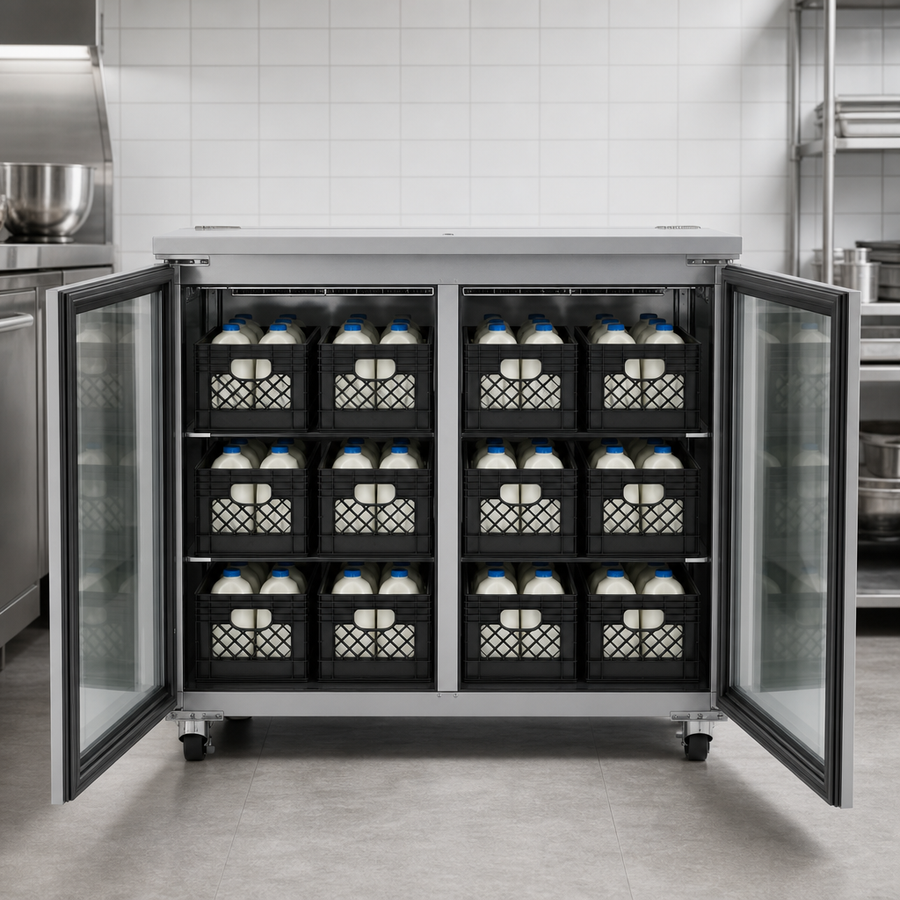 12-Crate Capacity