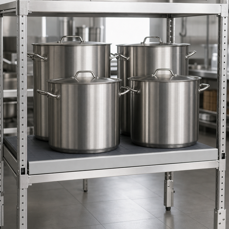 Product image #3 for Fermostock 31-Inch x 22-Inch Horizontal Solid Polymer Shelf, 800 lb. Capacity