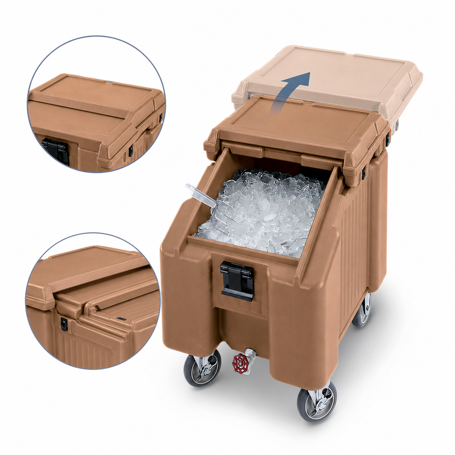 Sliding Slant-Top Lid