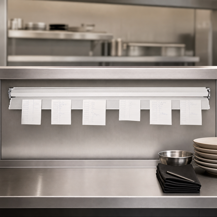 Product image #4 for 36 Inch Aluminum Check Holder Bar/Rail