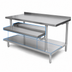 Thumbnail image #3 for BK Resources Adjustable Stainless Steel Plate Shelf for EQ-WS18 Work Shelf