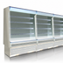 Thumbnail image #3 for Howard-McCray 35E Series Remote Dairy Open Merchandiser, 63 Inch Wide x 78.5 Inch High, Endless Design, Stainless Steel, LED Shelves