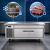 Thumbnail image #3 for Randell FX Series 60-Inch Flexible Refrigerator/Freezer Chef Stand with Single Drawer