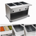 Thumbnail image #3 for Spec-Master PHT3OB-208-3 Portable Electric Hot Food Table with 3 Wells