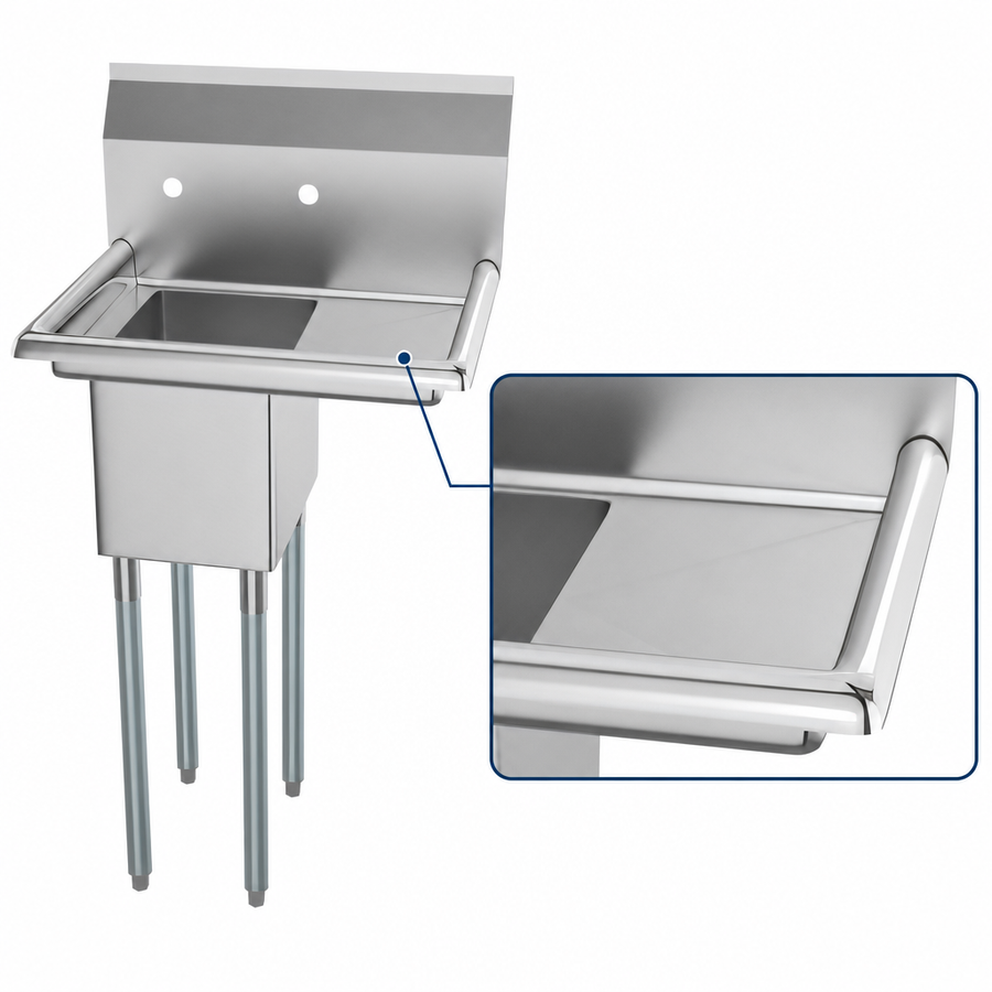 Right-Side Drainboard