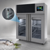 Thumbnail image #3 for Pesciugatore® Freestanding Fish Curing Cabinet with Integrated pH System, Double Glass Doors, 132 lb Capacity