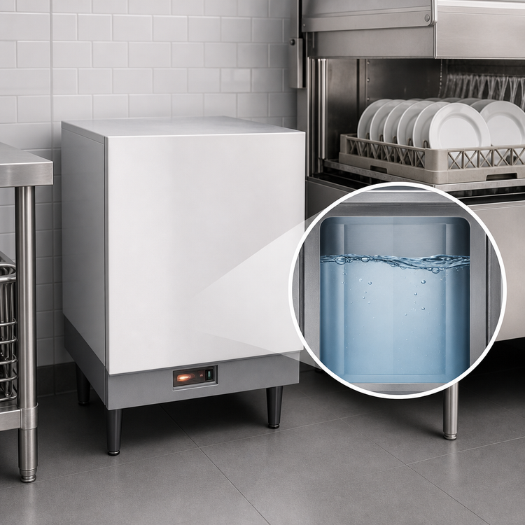Product image #3 for Hatco Imperial Floor Model Electric Booster Water Heater, 16-Gallon Storage, 36 kW, 480V, 3-Phase