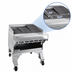 Thumbnail image #3 for Bakers Pride Dante Series CH-6 Extra Heavy-Duty Gas Floor Model Charbroiler, 6-Burner, 33.37 Inch Wide, 108,000 BTU