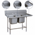 Thumbnail image #3 for Advance Tabco Regaline Two-Compartment Sink with Right-Hand Drainboard, 24