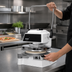Thumbnail image #3 for Proluxe Endurance X1M Countertop Manual Pizza Dough Press with Heated Upper Platen, Up to 18-Inch Diameter