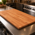 Thumbnail image #3 for Boos Block 72-Inch x 27-Inch American Cherry Blended Edge Grain Kitchen Countertop