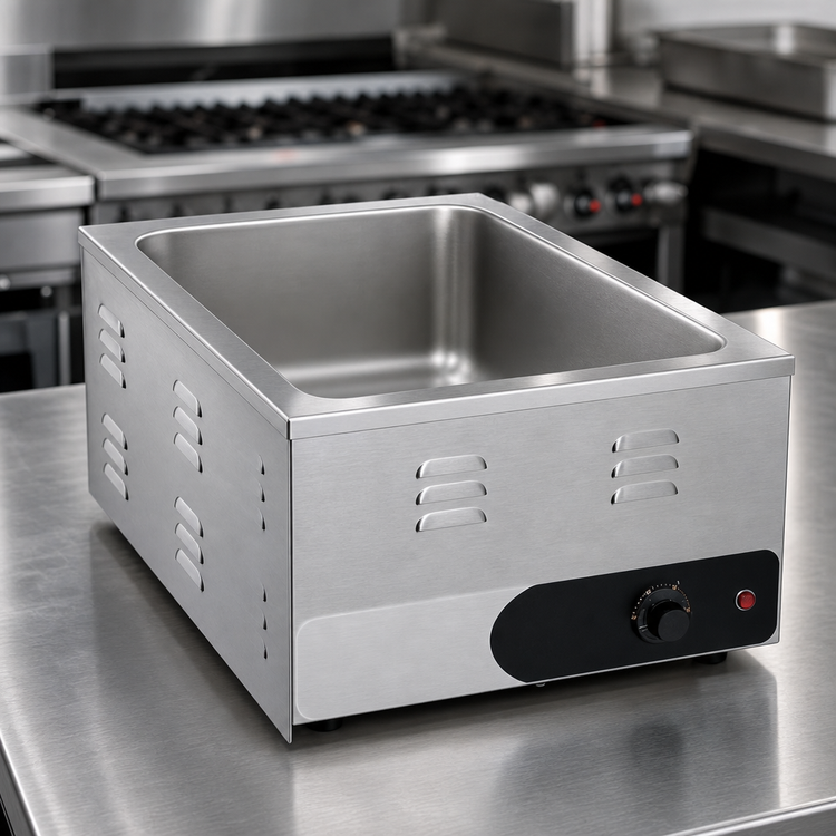 Product image #3 for Nemco Full-Size Countertop Wet Food Warmer, 230V, 1200W