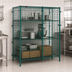 Thumbnail image #3 for EagleGard Stationary Open Wire Security Cage with 2 Lockable Doors, 51-1/4 Inch W x 33-1/4 Inch D x 67 Inch H, Hybrid Epoxy Finish