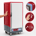 Thumbnail image #3 for Metro C5 3 Series 3/4 Height Mobile Heated Holding Cabinet with Solid Door and Lip Load Slides