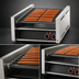 Thumbnail image #3 for Grill-Max 20SC 20 Hot Dog Roller Grill with Duratec Coated Rollers and Analog Controls