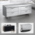 Thumbnail image #3 for 64-Inch Stainless Steel Remote Refrigerated Equipment Stand with 4 Drawers