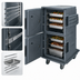 Thumbnail image #4 for Camtherm Electric Tall-Profile Double-Door Heated Holding Cabinet Cart
