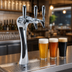 Thumbnail image #3 for Anaconda 3-Faucet Glycol-Cooled Countertop Beer Draft Tower, Chrome Finish