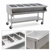Thumbnail image #3 for Eagle Group SPHT5-240-3 Portable 5-Well Electric Sealed Well Hot Food Table