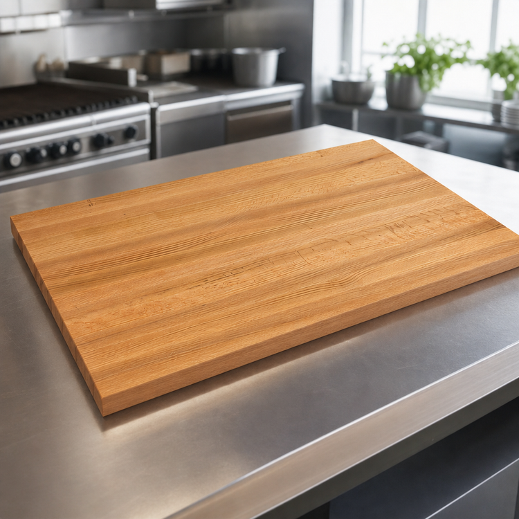 Product image #3 for John Boos Appalachian Red Oak Island Countertop, 144 x 27 x 1-1/2 Inch, Edge Grain, Penetrating Oil Finish