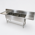 Thumbnail image #3 for John Boos Pro-Bowl 3-Compartment Stainless Steel Sink with Left and Right Drainboards