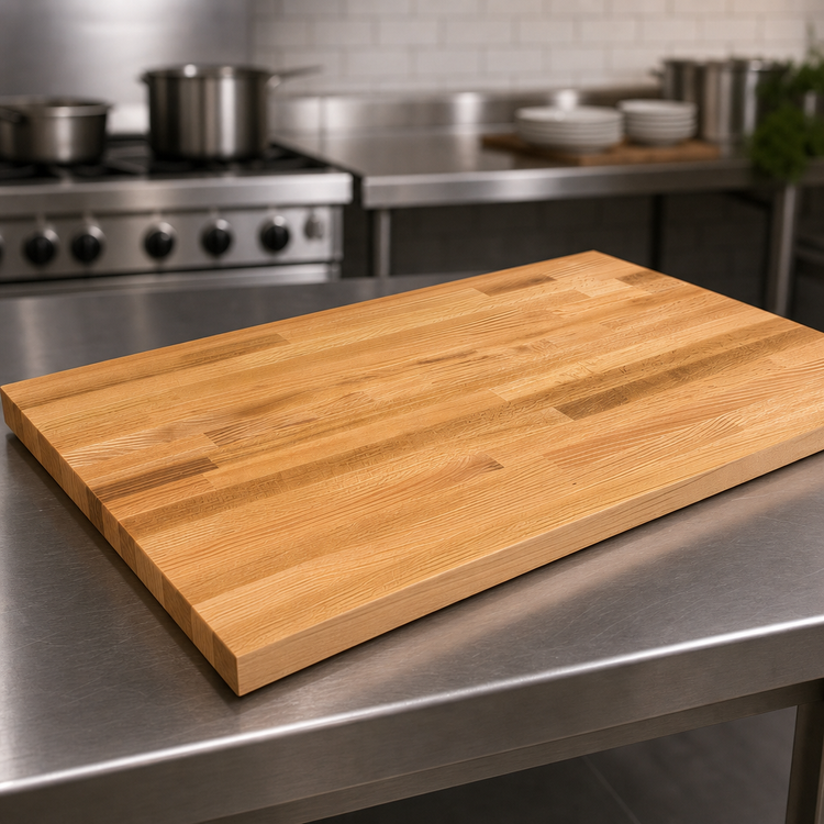 Product image #3 for John Boos Appalachian Red Oak Island Countertop, 84 x 27 x 1-1/2 Inch, Blended Edge Grain, Oil Finish