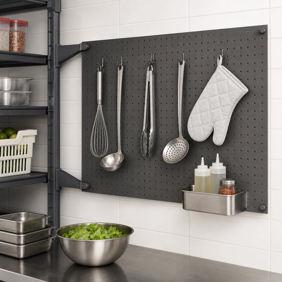 Wall-Mounted Pegboard