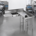 Thumbnail image #3 for Eagle Group 108-Inch Right-Hand Island Soiled Dishtable with 20 x 20 x 5 Pre-Rinse Sink